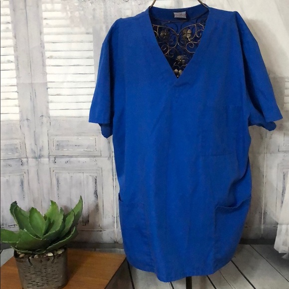 Cherokee Other - Cherokee Workwear Royal Blue Scrub Set-Lg